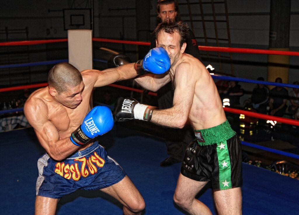 Bron: https://pixabay.com/photos/boxing-kickboxing-muay-thai-combat-2282001/.